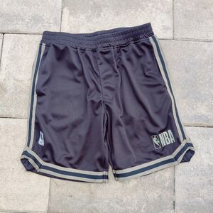 NBA Black and Army Green Athletic Shorts